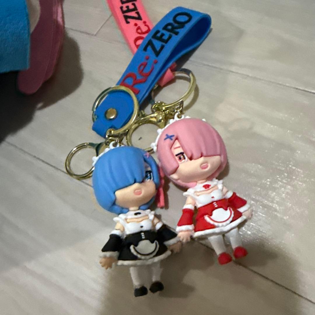 リゼロフィギュア　おまけキーホルダー付き