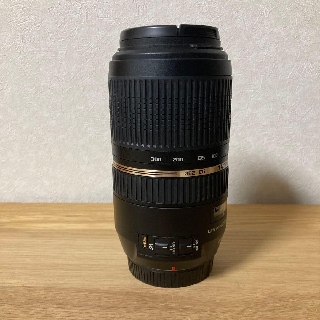 Canon用】TAMRON SP 70-300mm+プロテクターレンズ+ケース