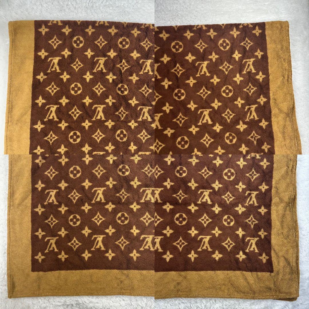 楽天市場】LOUIS VUITTON ルイヴィトン ビーチタオル ブランケット