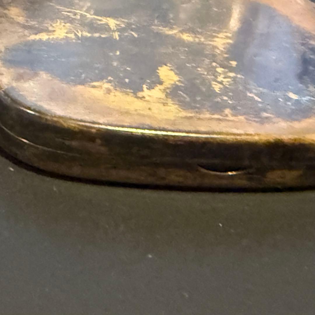 江戸期 携帯型書道セット ミニ硯・格納式筆 希少品 年代物