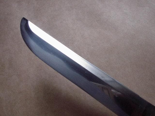 日本刀残欠マスターナイフNo.1 業物 正良 黒拵