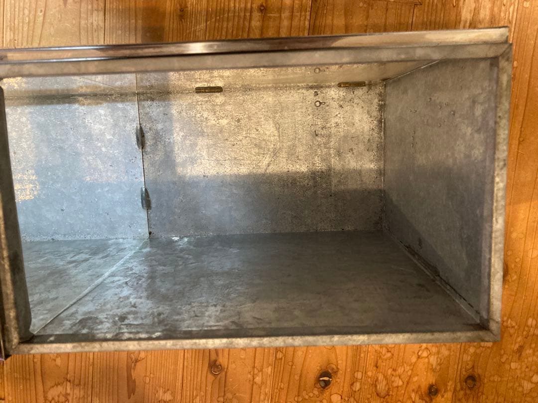 昭和レトロ 駄菓子屋 ブリキケース ガラスディスプレイTAMAHASHI③