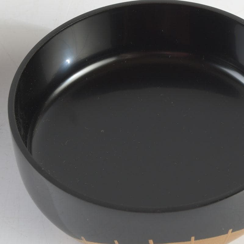 茶道具 山中塗 熊谷秀穂作 傘蒔絵 中棗 共箱 V 9489 - メルカリ