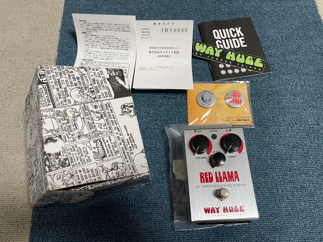 ギター WAY HUGE RED LLAMA 25TH ANNIVERSARY