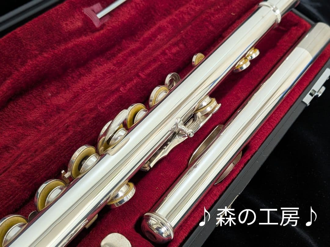 商談中【mizu】銀メッキヤマハフルート YFL211S Eメカ