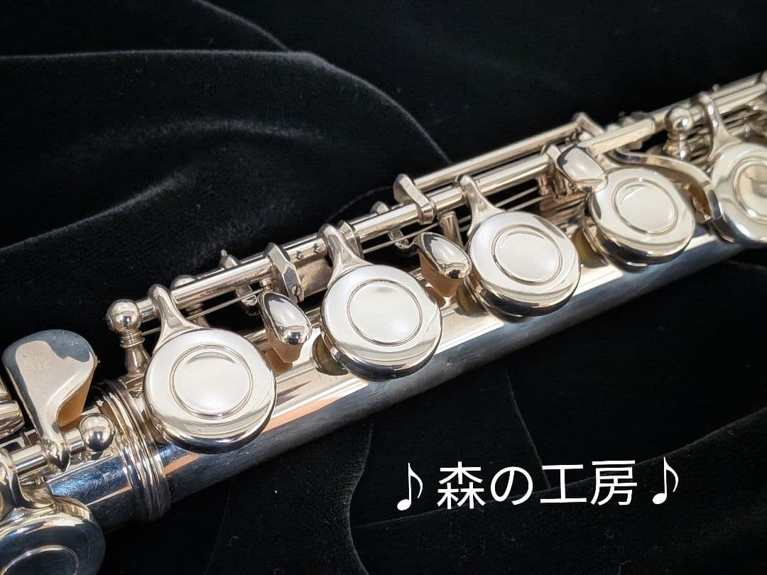 商談中【mizu】銀メッキヤマハフルート YFL211S Eメカ
