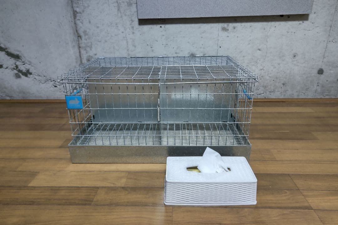 KWケージレアうさぎ輸入ケージ4羽キャリー中古品