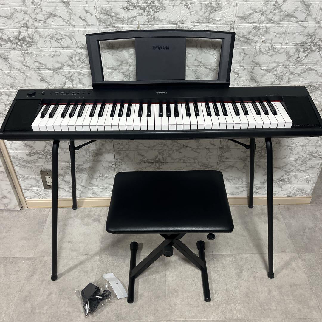 YAMAHA 電子ピアノ piaggero NP-11 スタンド、椅子付き