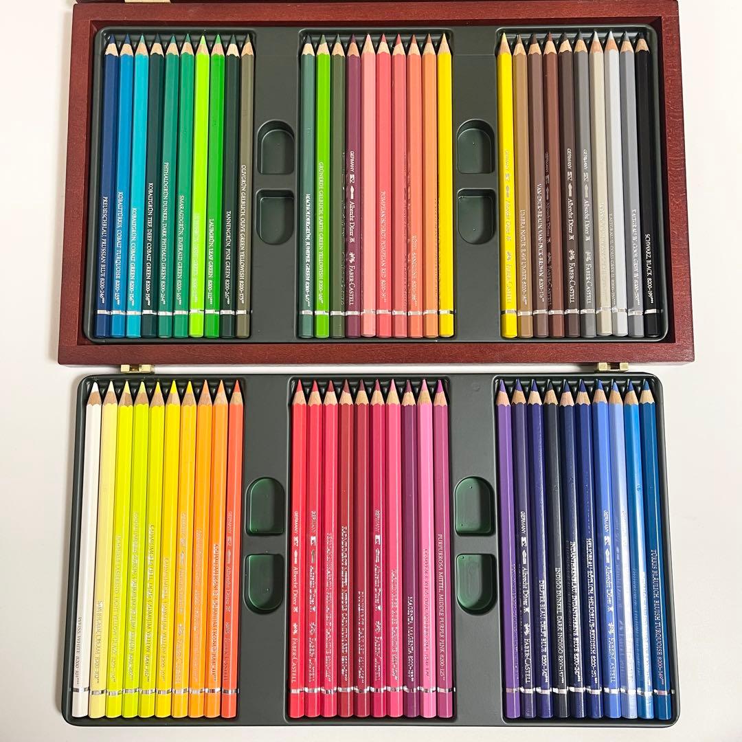 Faber-Castell 木箱 60色セット 色鉛筆 ファーバーカステル