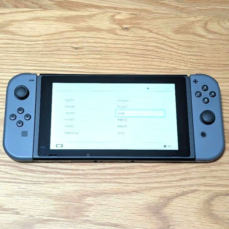 Nintendo Switch 本体 セット グレー（MicroSD32GB付）