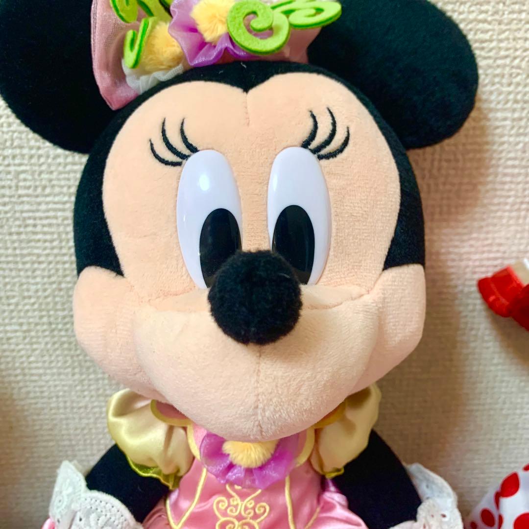 ミニーのスタイルスタジオ　ぬいぐるみ　春、夏ヒピホピ3体セット カチューシャ付き