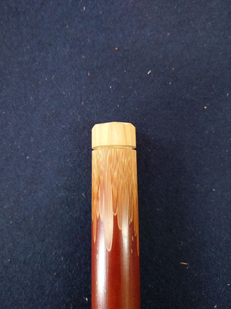 雪山共筒茶杓「紅葉」「せせらぎ」 共箱