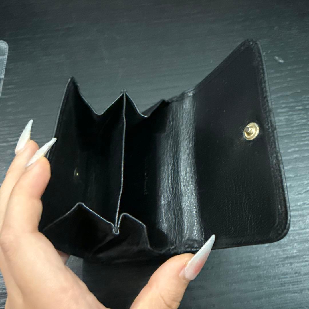 CHANEL 3つ折り折りたたみ財布