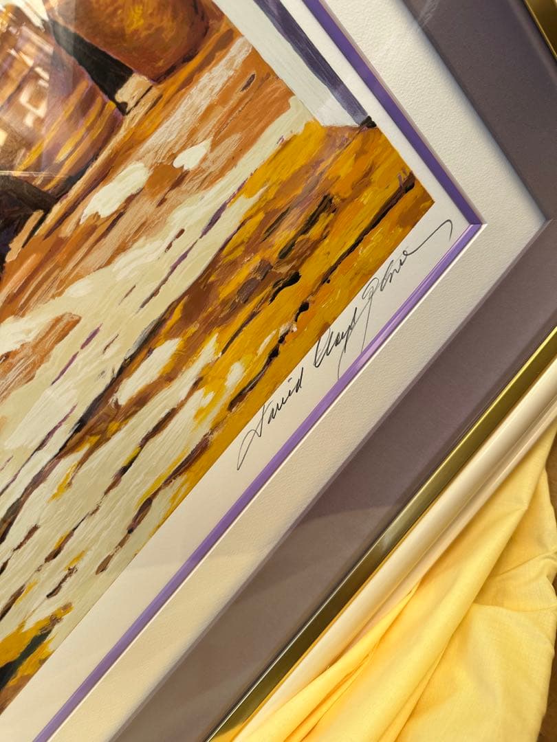 ディビット・ロイド・グローバー中庭のレモンツリー シルクスクリーン