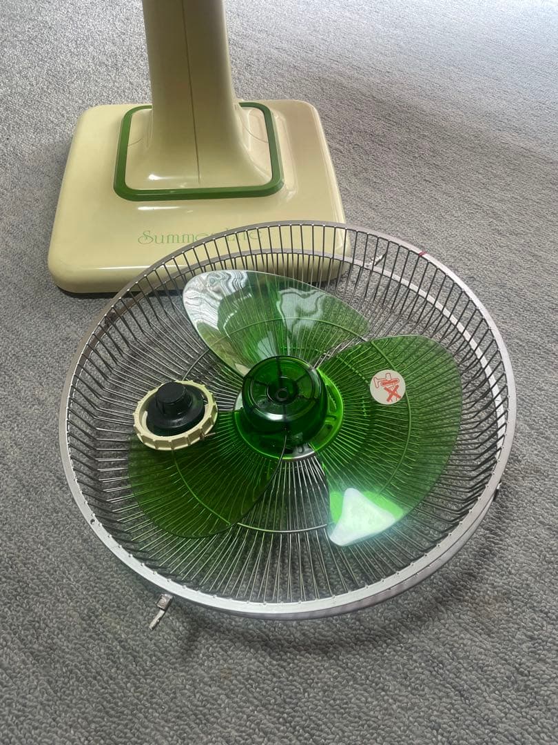 扇風機　レトロ　美品　1982年製　三菱電機　MITSUBISHI R30-EX