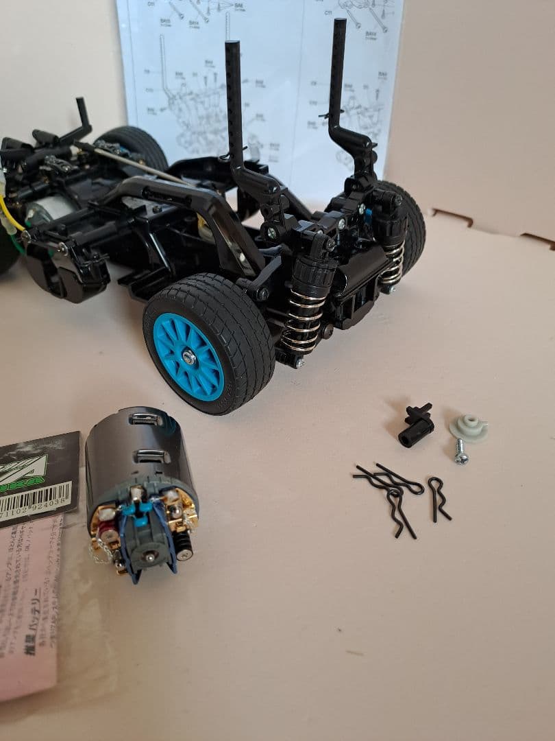 Mシャーシ M-05 ストックモーター付き タミヤ ラジコン