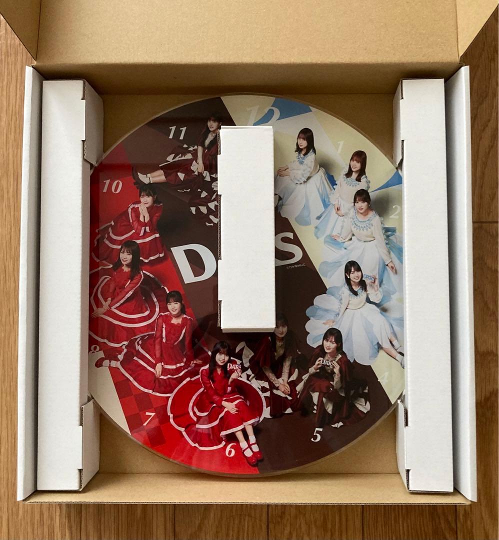 乃木坂46 DARSアクリル壁掛け時計 乃木坂46 DARSキャンペーンコラボ