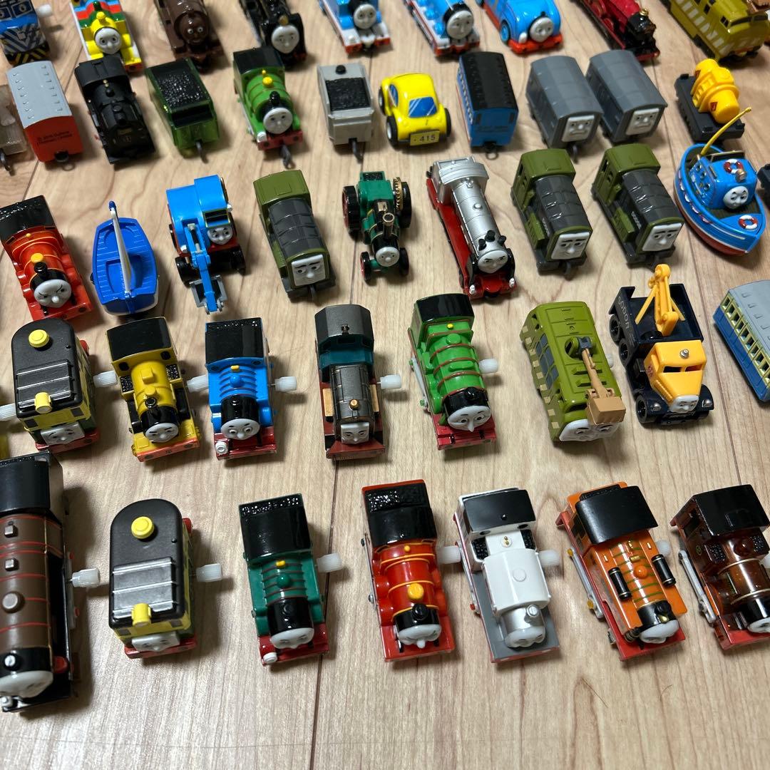 トーマス カプセルプラレール 約80個セット おまけレール付き