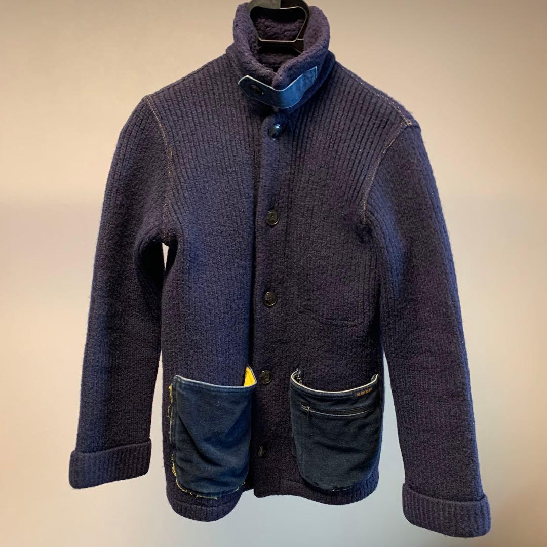 BLUEBLUE 圧縮ニット ブルーブルー 聖林公司 サイズ2 M ハリラン