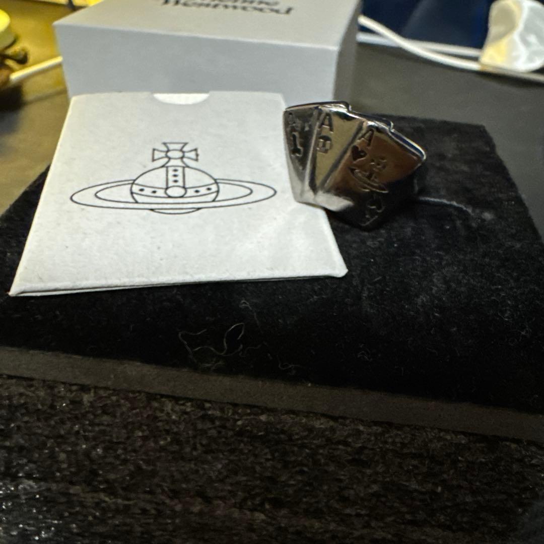 い*す様 Vivienne Westwood 指輪XLサイズ　トランプ柄