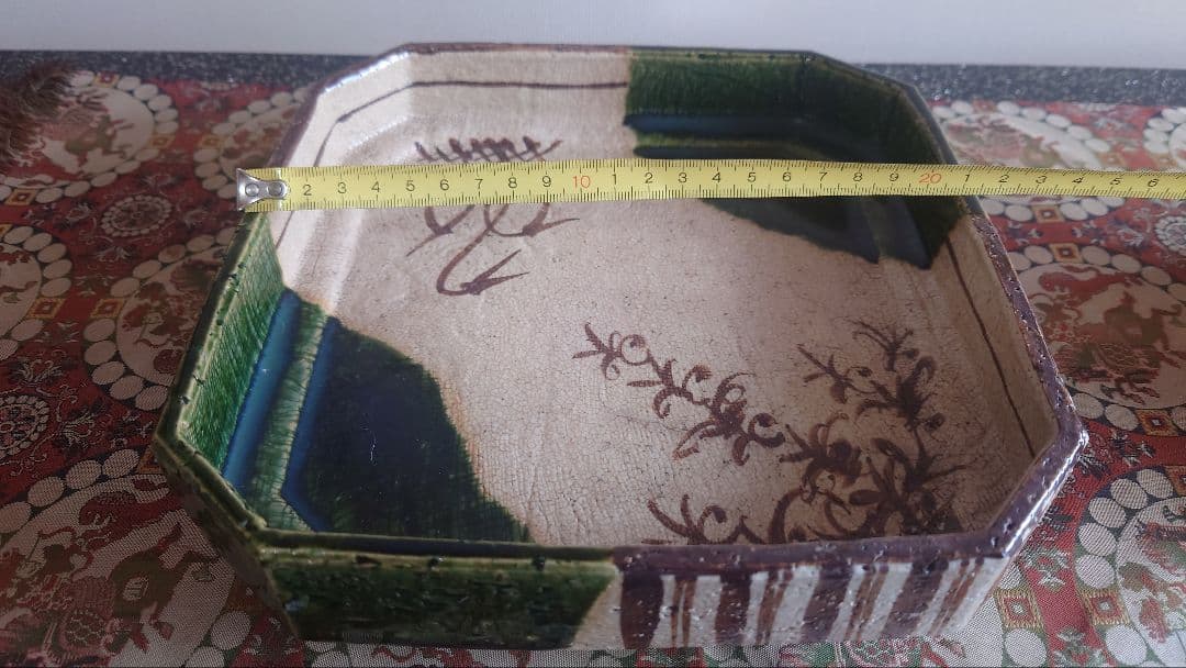 織部菓子器角皿