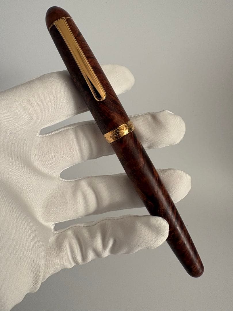 プラチナ万年筆｜3776 センチュリー ブライヤー｜木軸｜MS