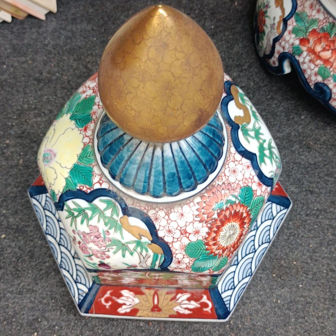 九谷焼、有田焼、の大壺