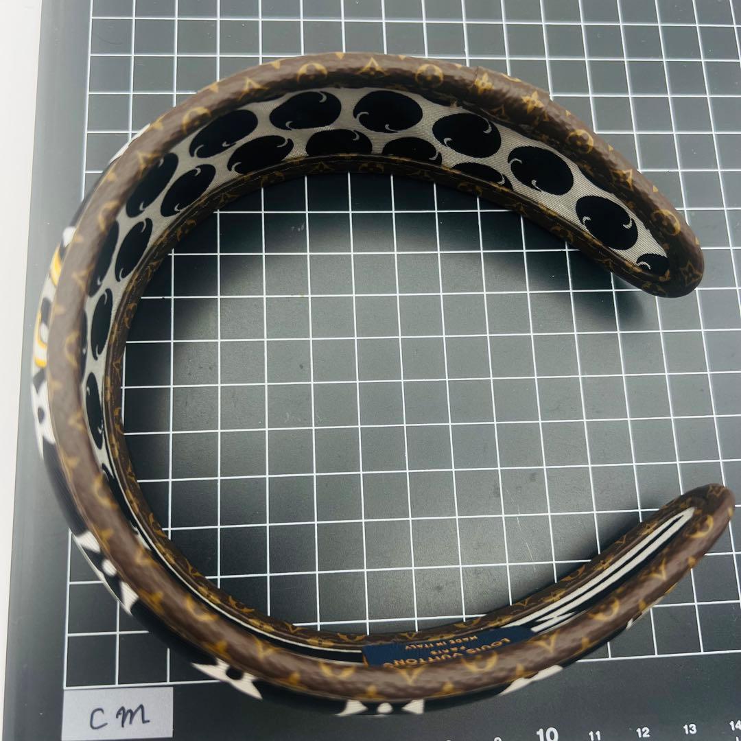 超美品　ルイヴィトン　カチューシャ　ヘアバンド　ビーマインドフル　M77394