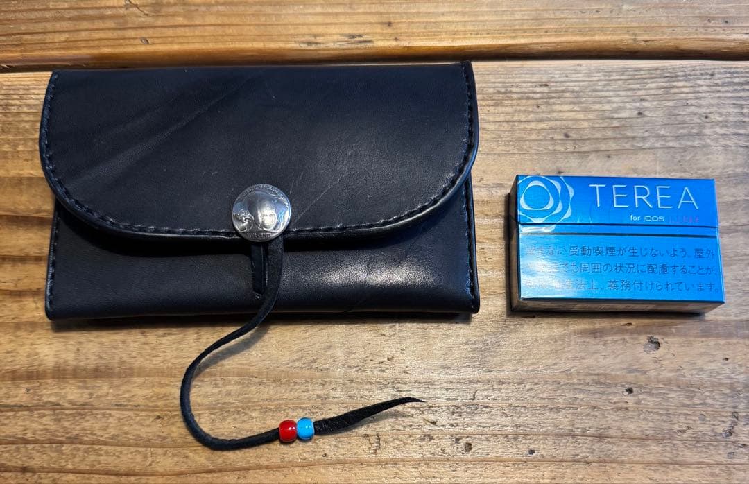 K*i様 ミドルウォレット　バッファローコンチョ　栃木サドルレザー　ハンドメイド