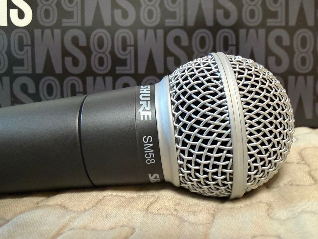 SHURE SM58SE ダイナミックマイク スイッチ付き