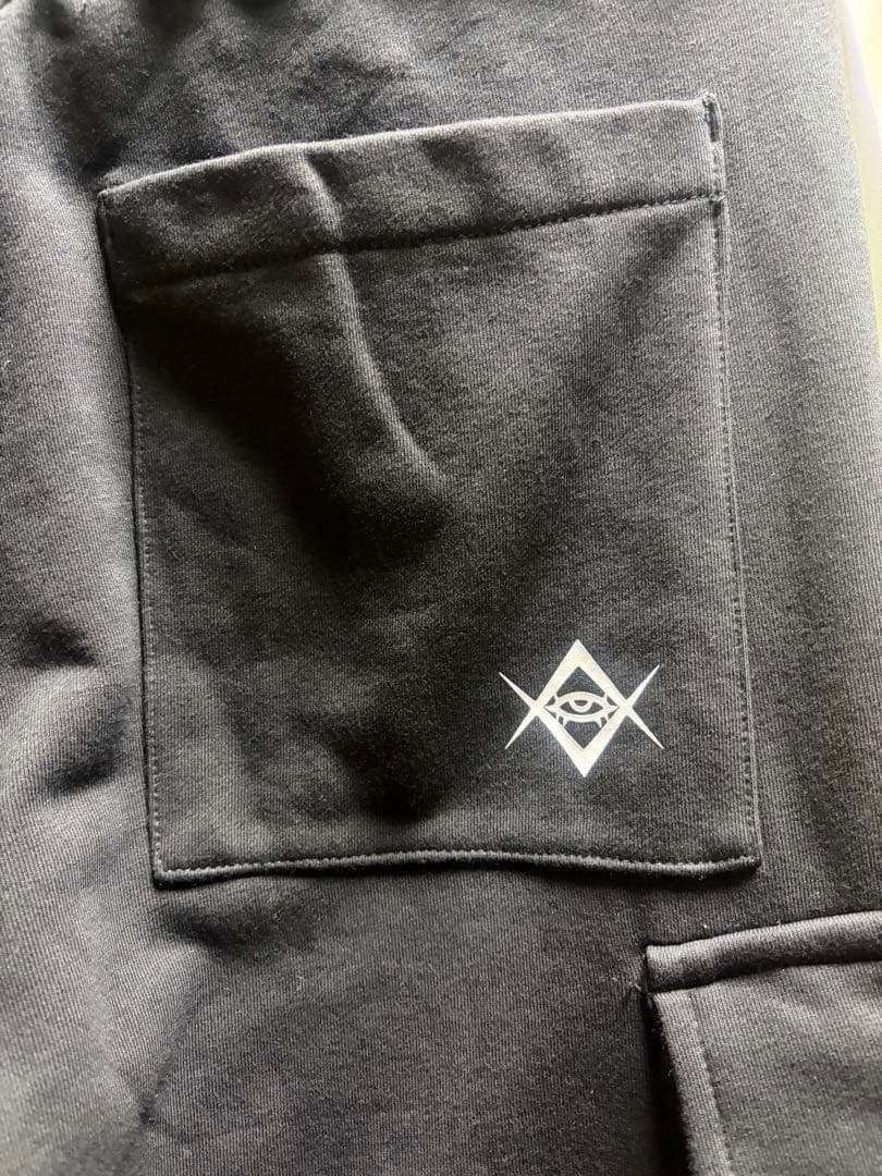 新品未使用 レフレム セパレート ワイドパンツ スウェットカーゴパンツ 2WAY