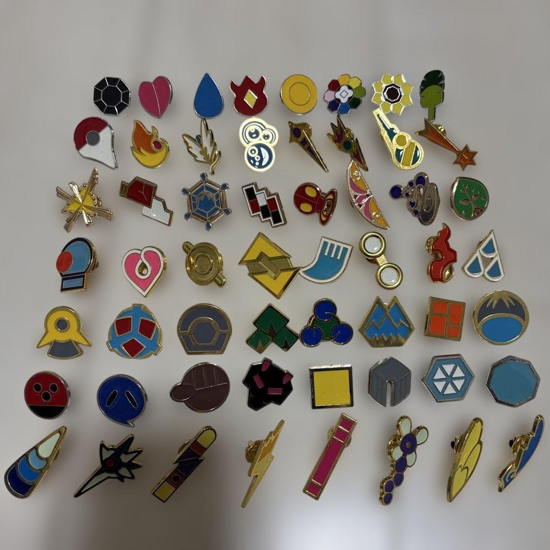 ポケモン ジムバッジ 56個 まとめ売り