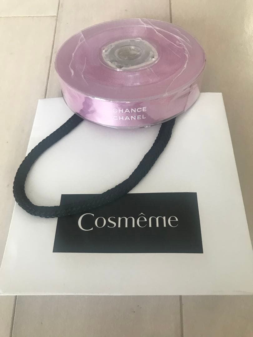 シャネル CHANEL リボン ラッピング バレンタイン ピンク ショッパー CHANEL バレンタイン限定ラッピングリボン - メルカリ