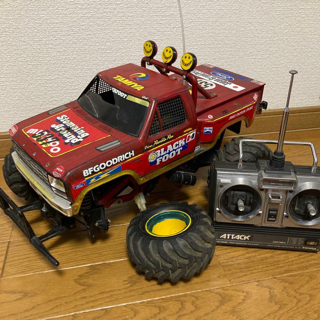 タミヤ ブラックフット 当時物 ジャンク品 - メルカリ