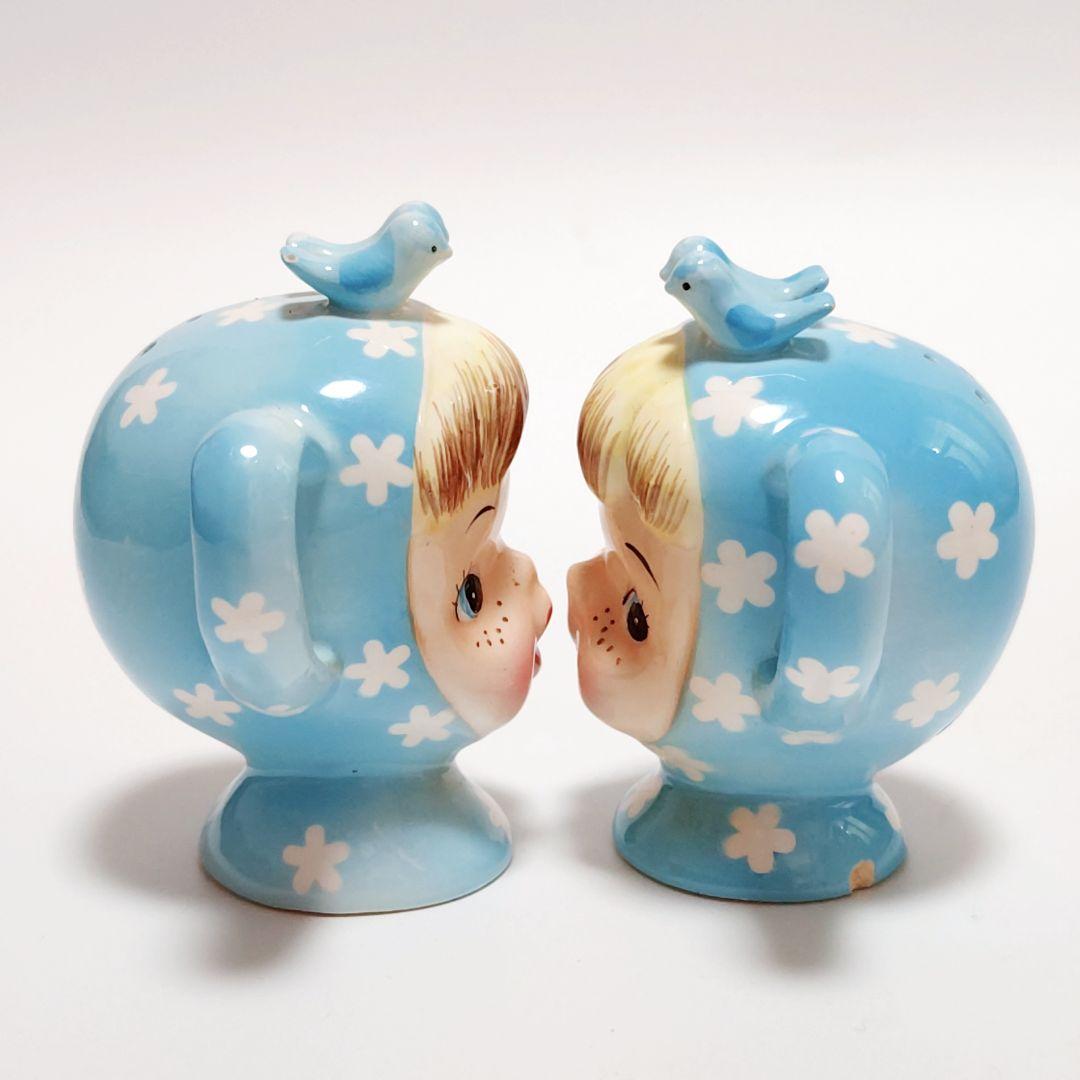 レアビンテージ ミスキューティパイ ブルー ソルト&ペッパー