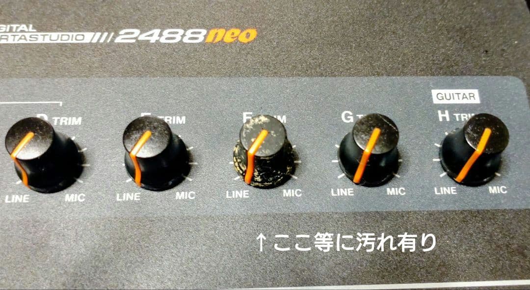トラックレコーダー TASCAM 2488neo（バッグ付）