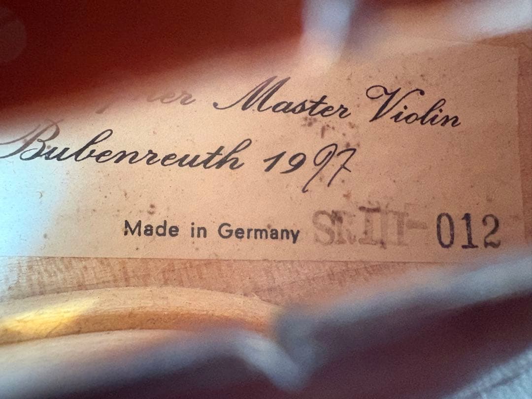 バイオリン　Karl Hofner　4/4 　SR-III ドイツ製