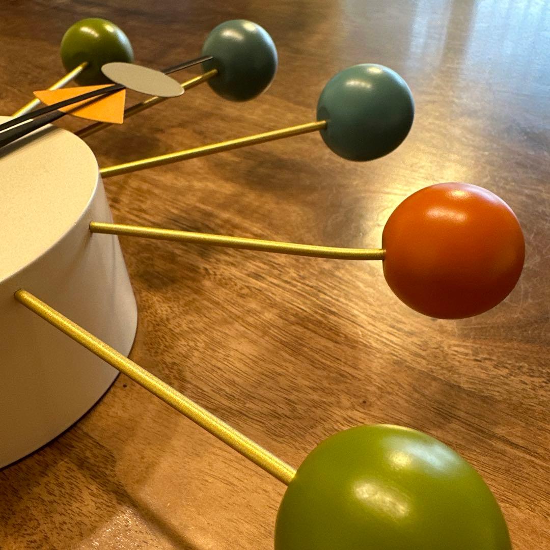 【要修理】ジョージネルソンボールクロック　マルチ　vitra.