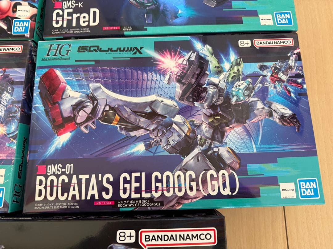 ガンダム ジークアクス GQuuuuuuX HG ガンプラ 5体セット