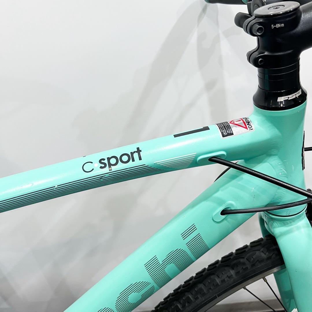 Bianchi C Sport 1 2021年 サイズ43 BB新品 チェレステ