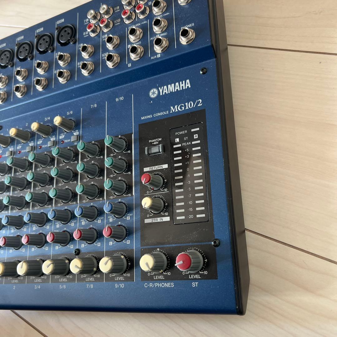 【美品】YAMAHA MG10/2 ミキサー 専用アダプタ付き ヤマハ