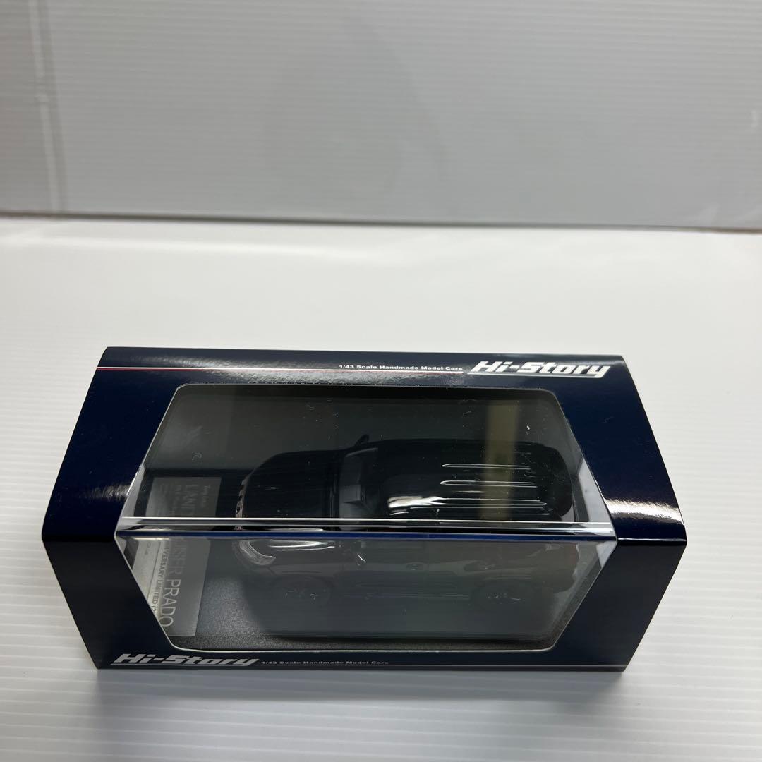 最安値！Hi-Story 1/43 ランドクルーザープラドミニカー　ブラック