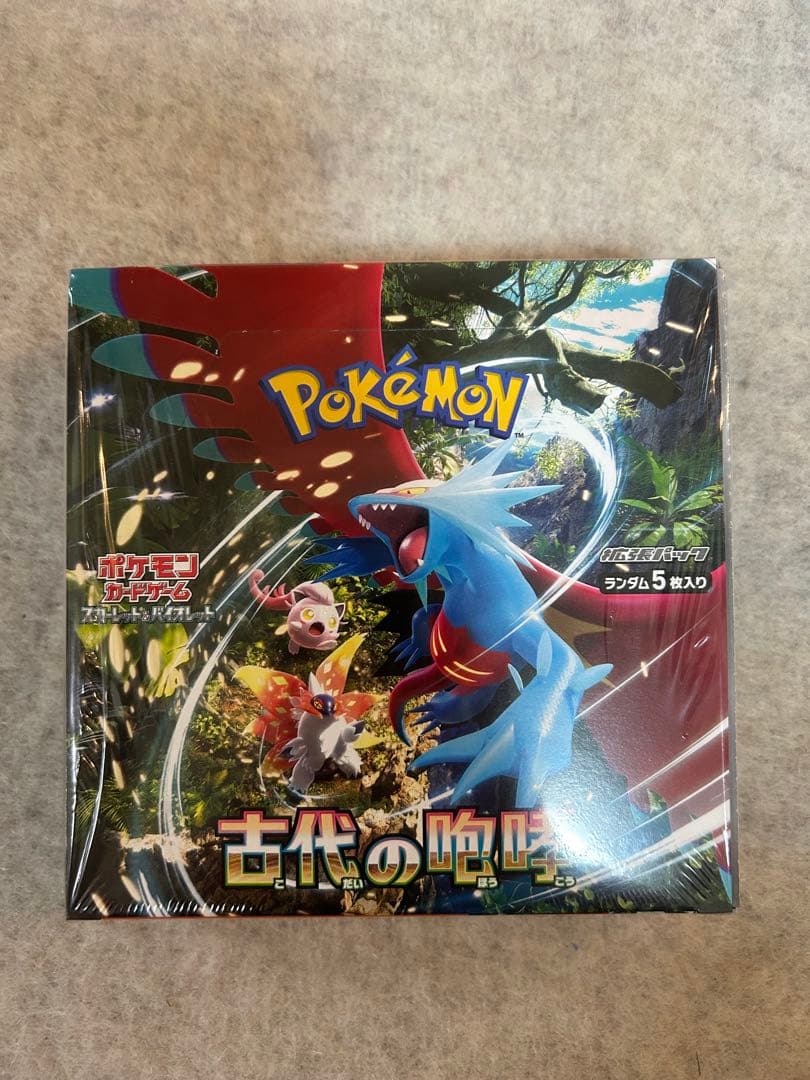 ポケモンカードゲーム スカーレット＆バイオレット 拡張パック 古代の咆哮 BOX