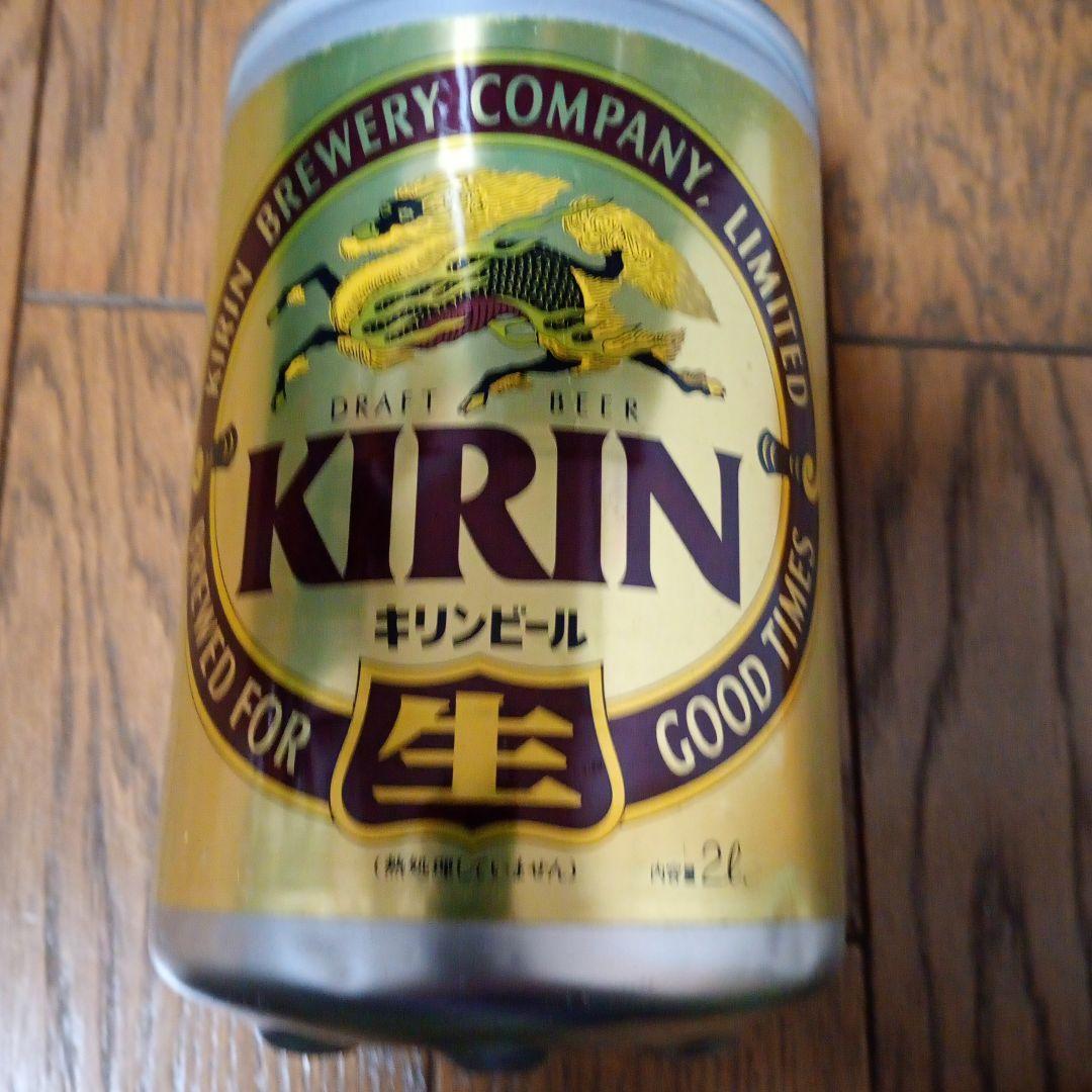 キリンビール 2L アルミ缶 昭和レトロ 空き缶 - メルカリ