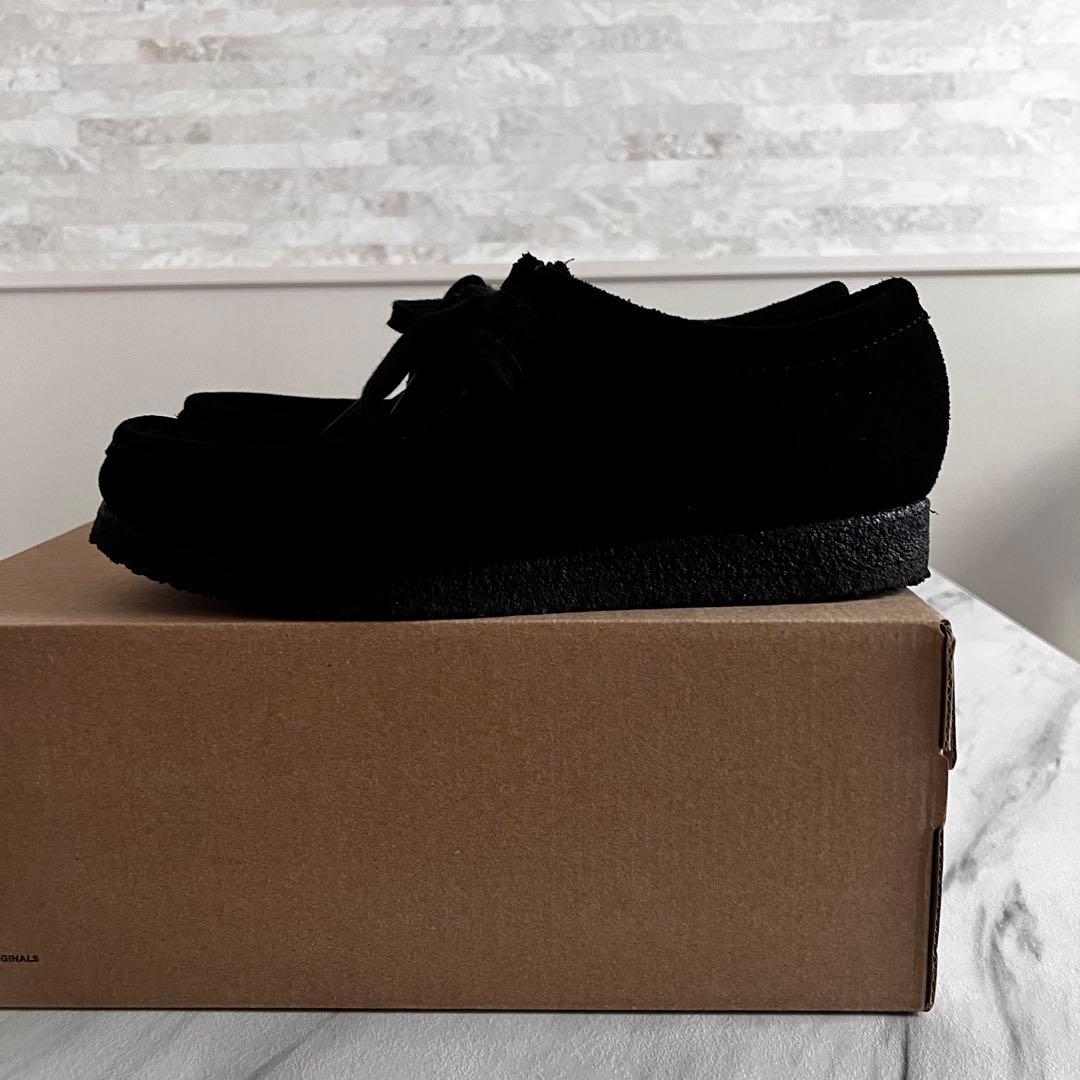 クラークス ワラビー　BLACK