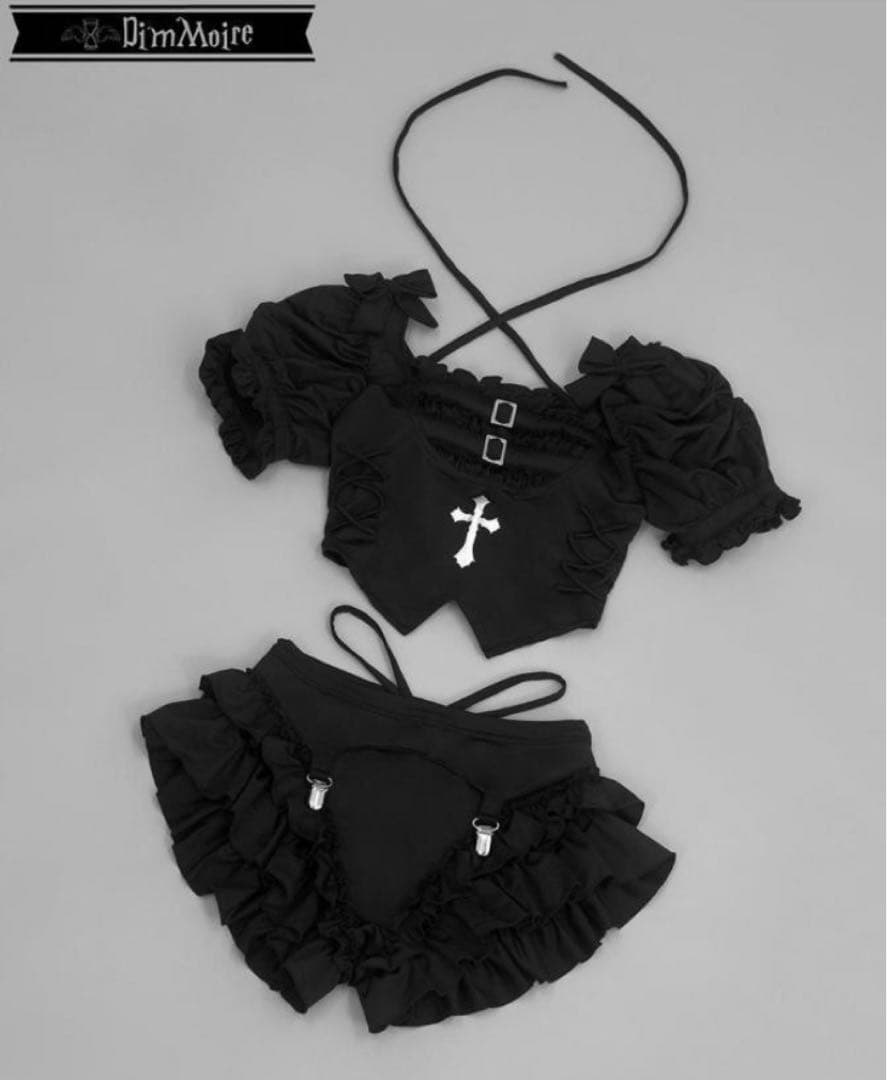 DimMoire 融ける夢の約束スイムウェア Black M