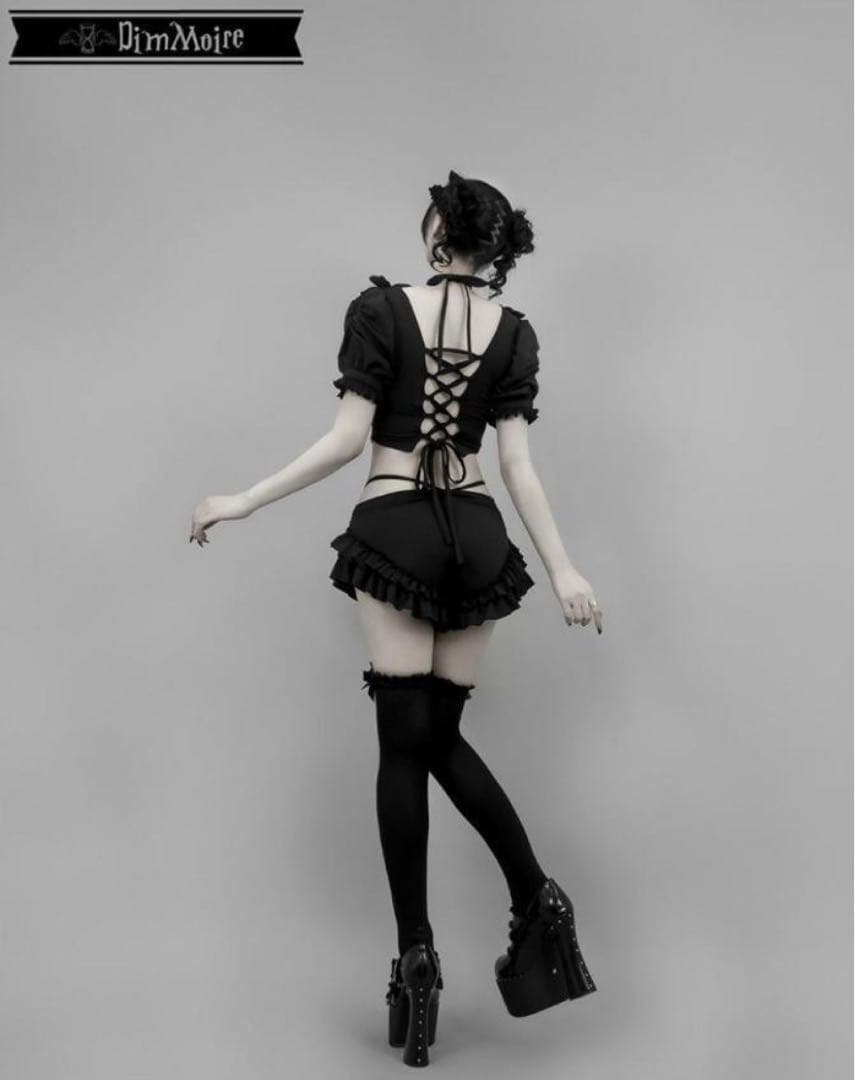 DimMoire 融ける夢の約束スイムウェア Black M