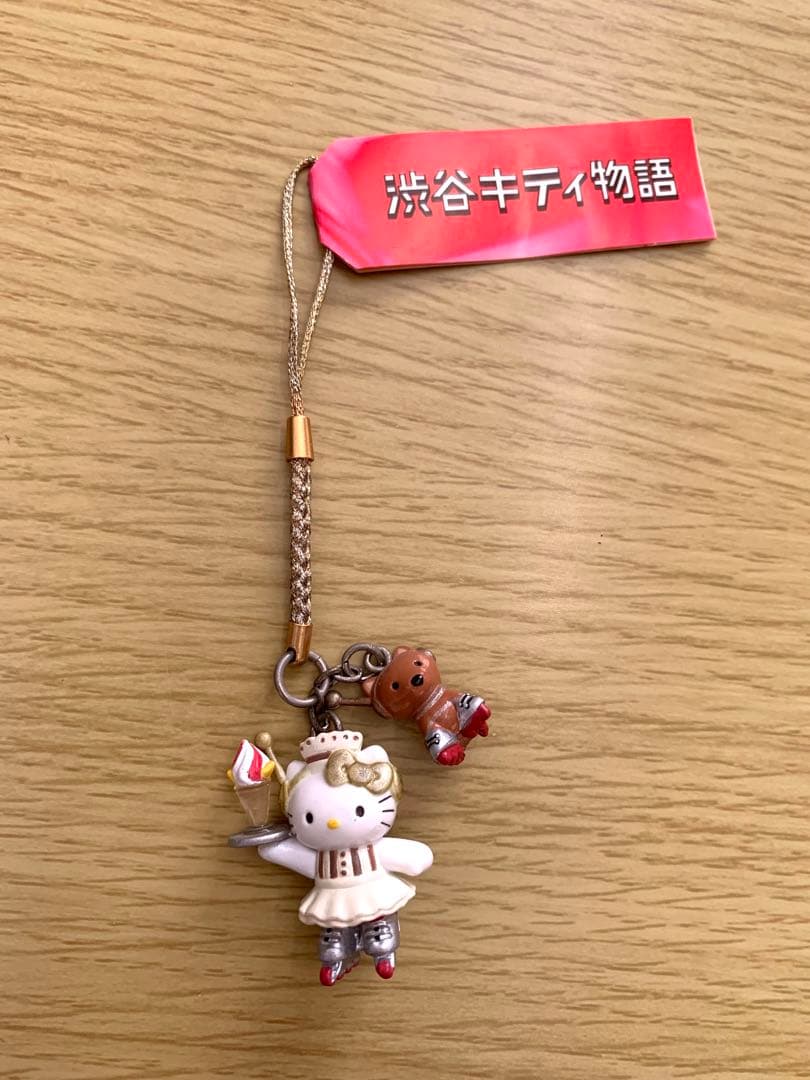 ご当地キティ 渋谷キティ物語 根付けハローキティ ストラップ - メルカリ