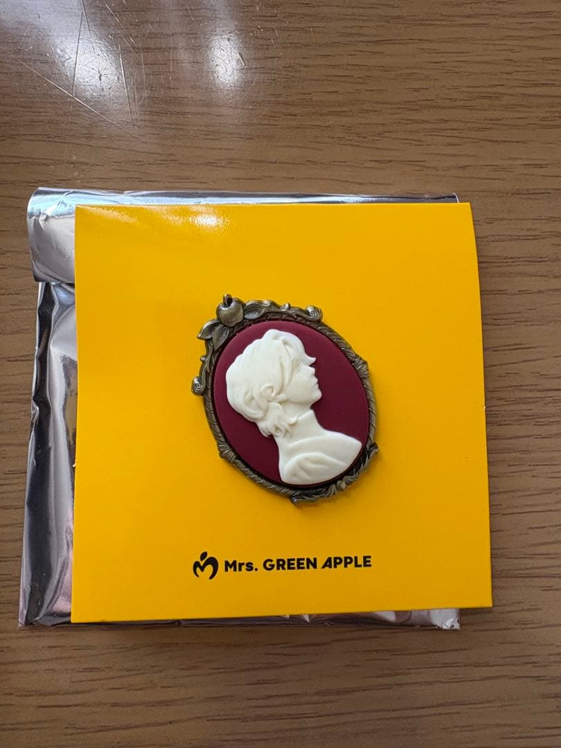 ミセスグリーンアップル バベルの塔 グッズ アタリ カメオピンズ 大森元貴