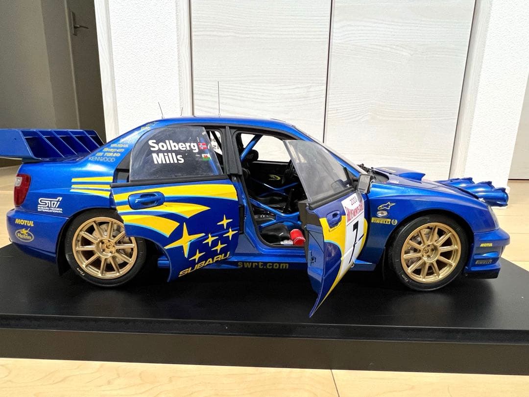 【完成品】1/8 アシェット 週刊 スバル インプレッサをつくる